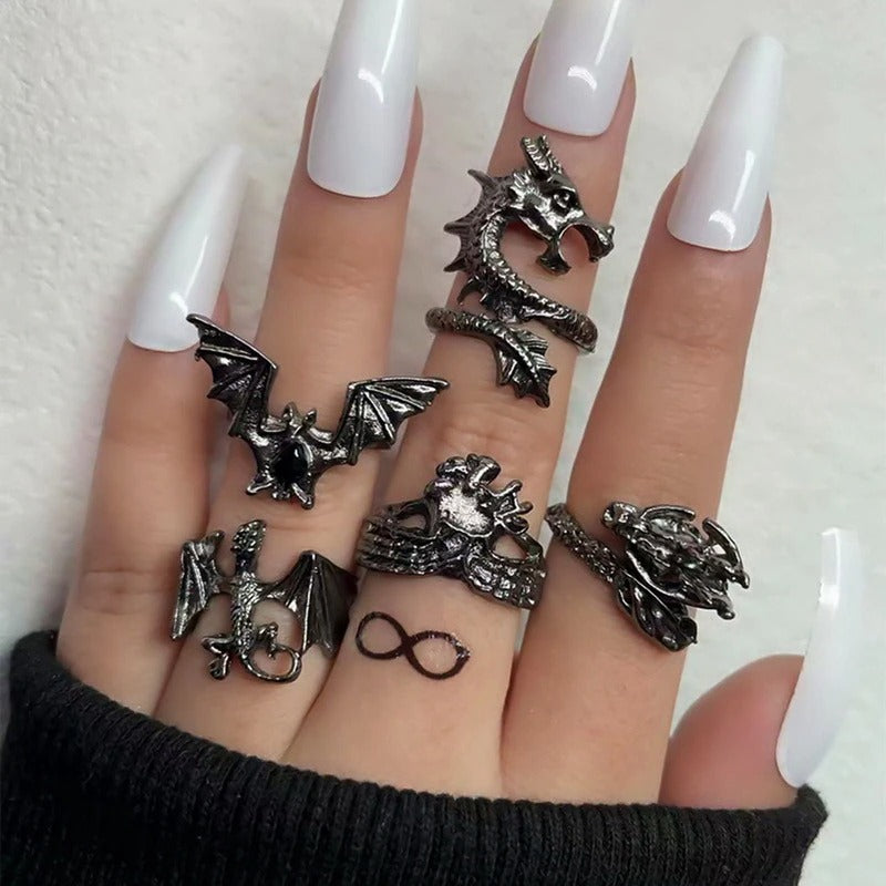 Dragon ring black online