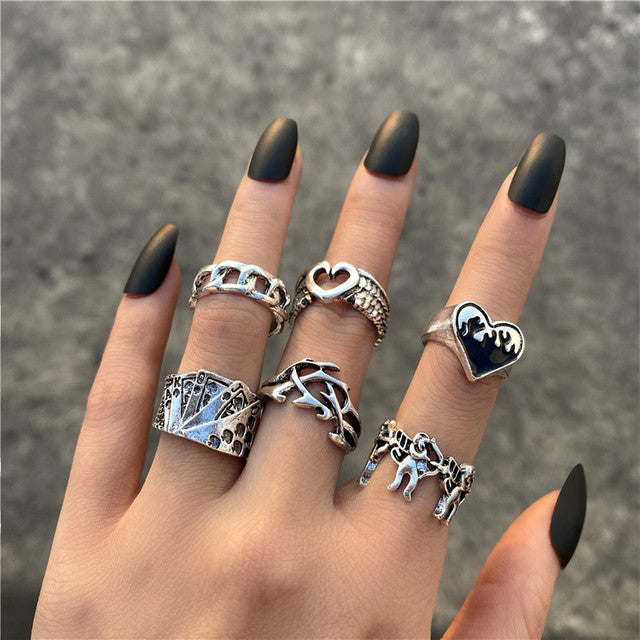 Love Burns Ring Set